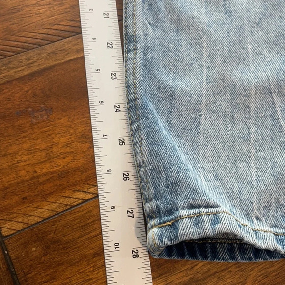 Levis 505 Junior Size 16 Regular W28 L28 Straight Leg - Picture 13 of 15
